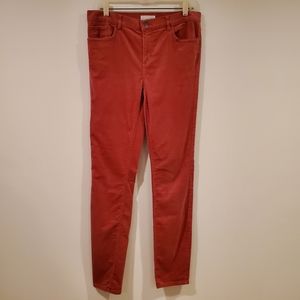 LOFT Modern Skinny Corduroy Pants Women's Size 29
